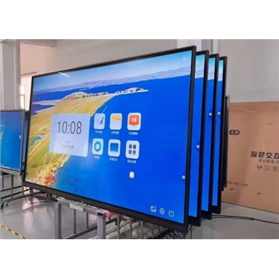 互视达/HUSHIDA  ES-AD8600 触控一体机 86寸带红外触摸，一体机I5（6代CPU），8G内存，128固态，4K分辨率